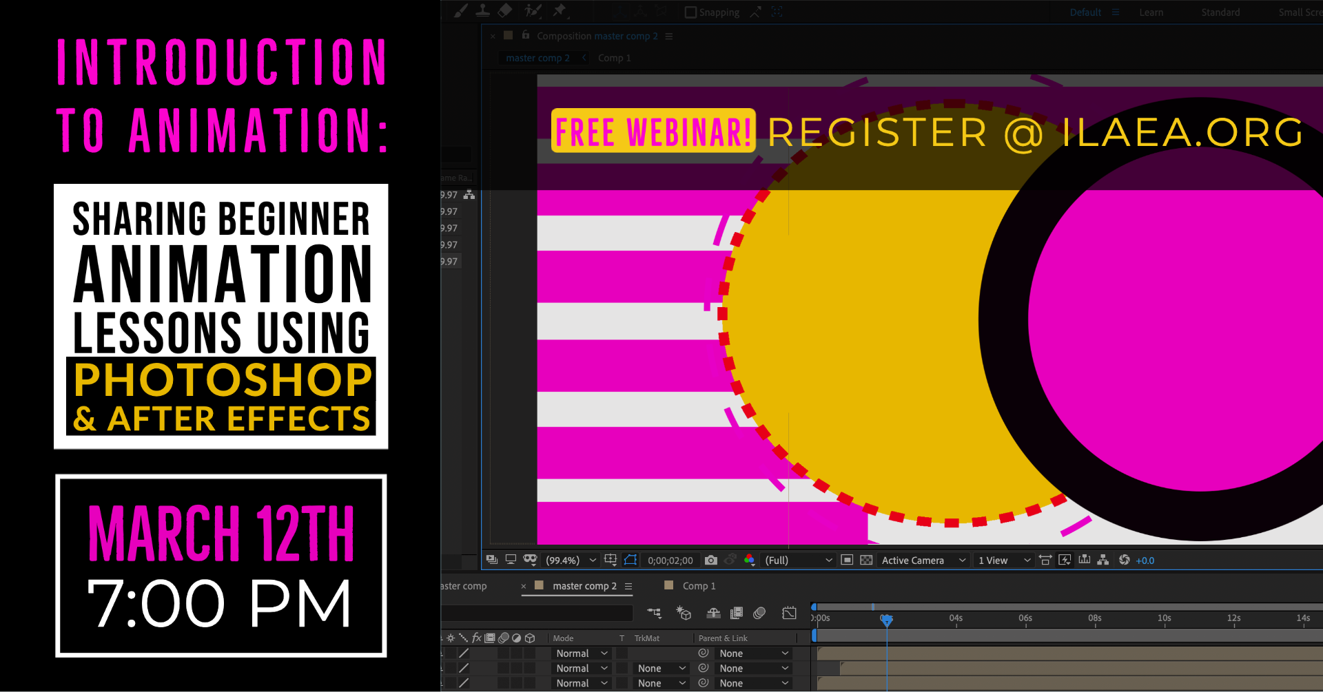 Webinar Beginner Animation Lessons Using Photoshop After Effects Illinois Art Education Association